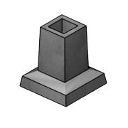 Фундаменты стаканного типа. Серия 71159-С - ООО "ПромСпецСтрой"